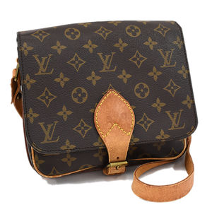 Louis Vuitton Cartouchiere MM M51253 Monogram Brown